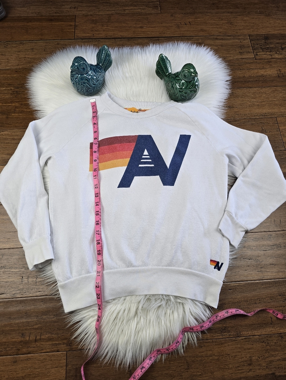 Aviator Nation Logo Crewneck Sweatshirt XS - Picture 14 of 14
